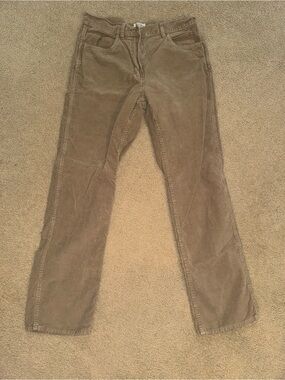 St. John's Bay Men's Brown Corduroy Straight-Leg Pants